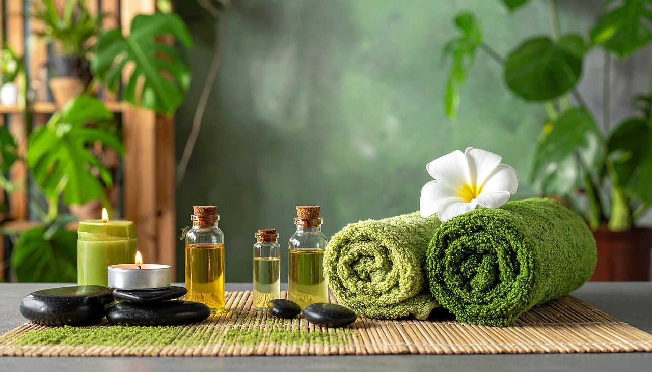A calm, quiet spa treatment room in the Sable spa register.
